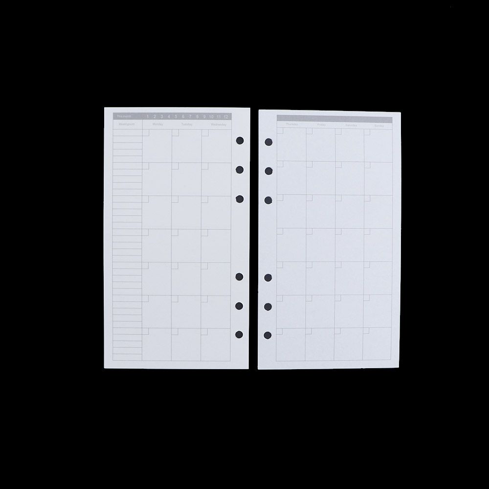 Weekly Grid Line A5 A6 A7 Spir - A5 Spiral Dotted Grid Notebook 评论和价格