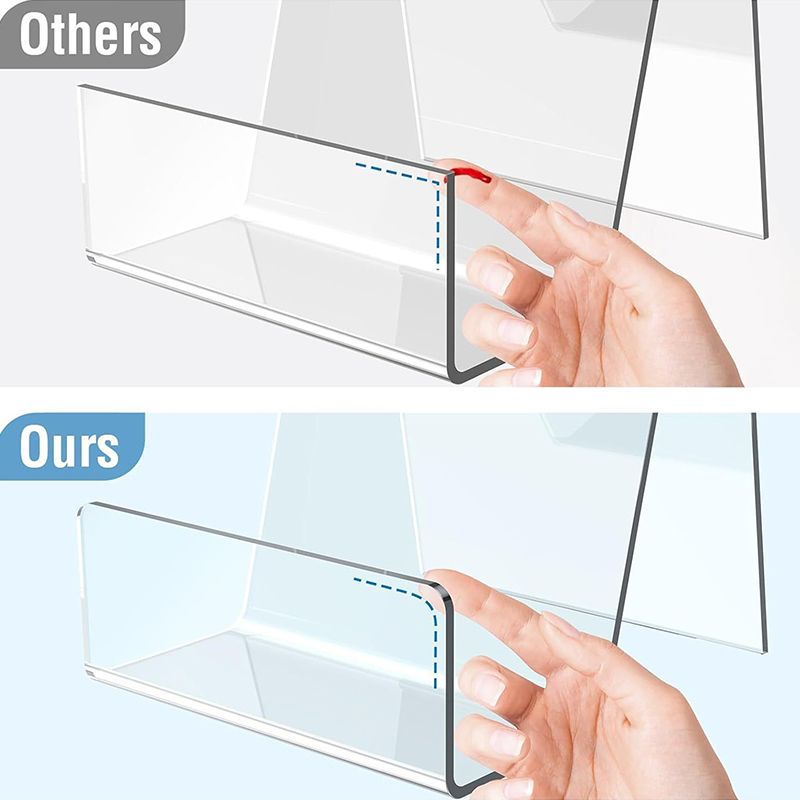 1Pc Clear Acrylic Display Stan - Clear Acrylic Book Stand Holder 评论和价格