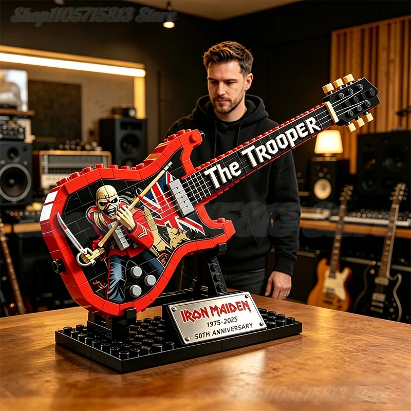 Brick Guitar Model Kit DIY Min - Music 评论和价格