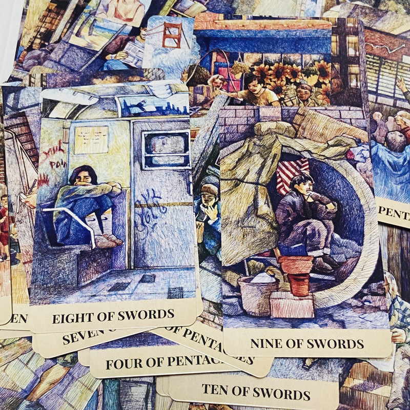 City Labyrinth Tarot Cards 78  - Tarot Deck With Guidebook 评论和价格