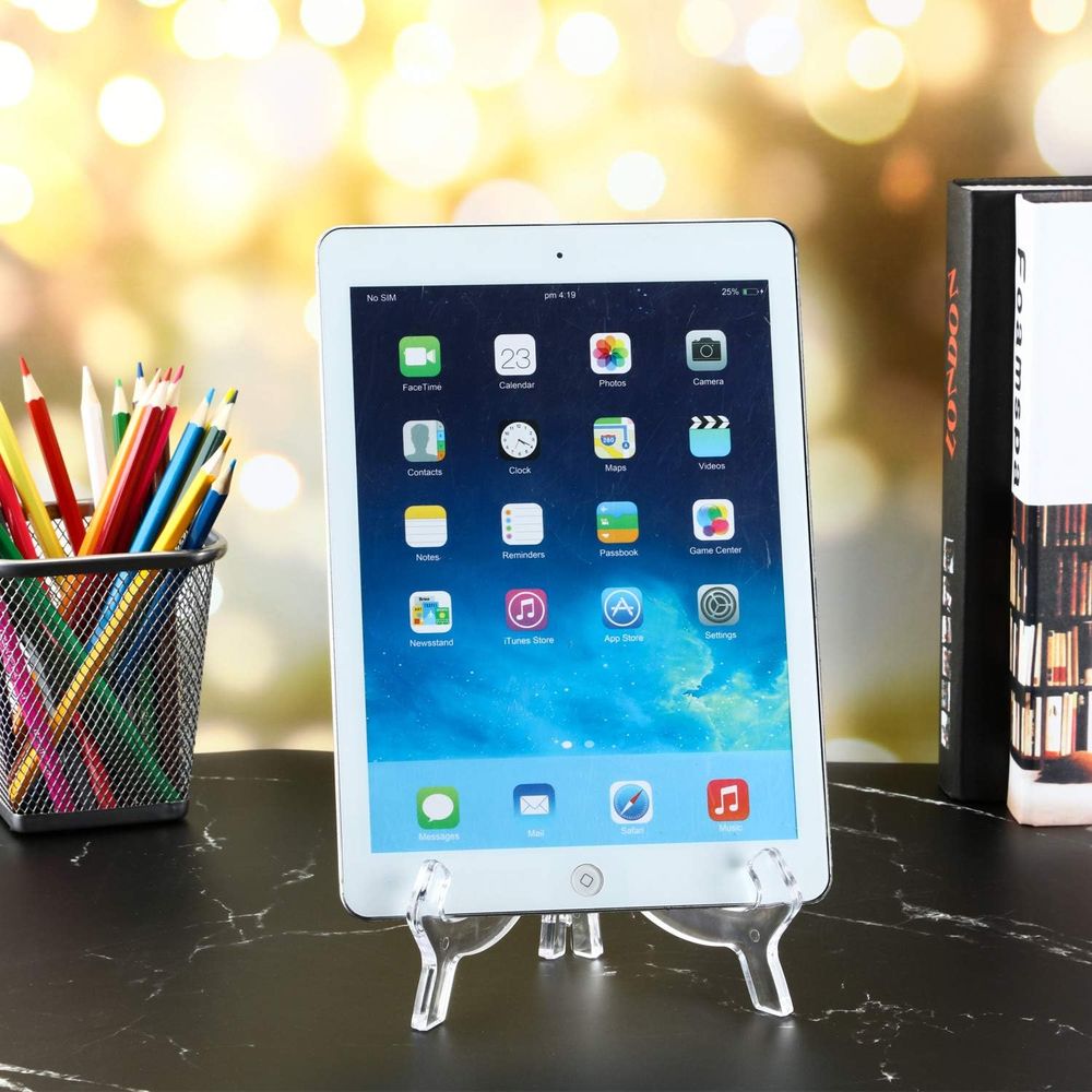 6 Pack 7 Inch Clear Acrylic Ea - Clear Acrylic Book Stand Holder 评论和价格