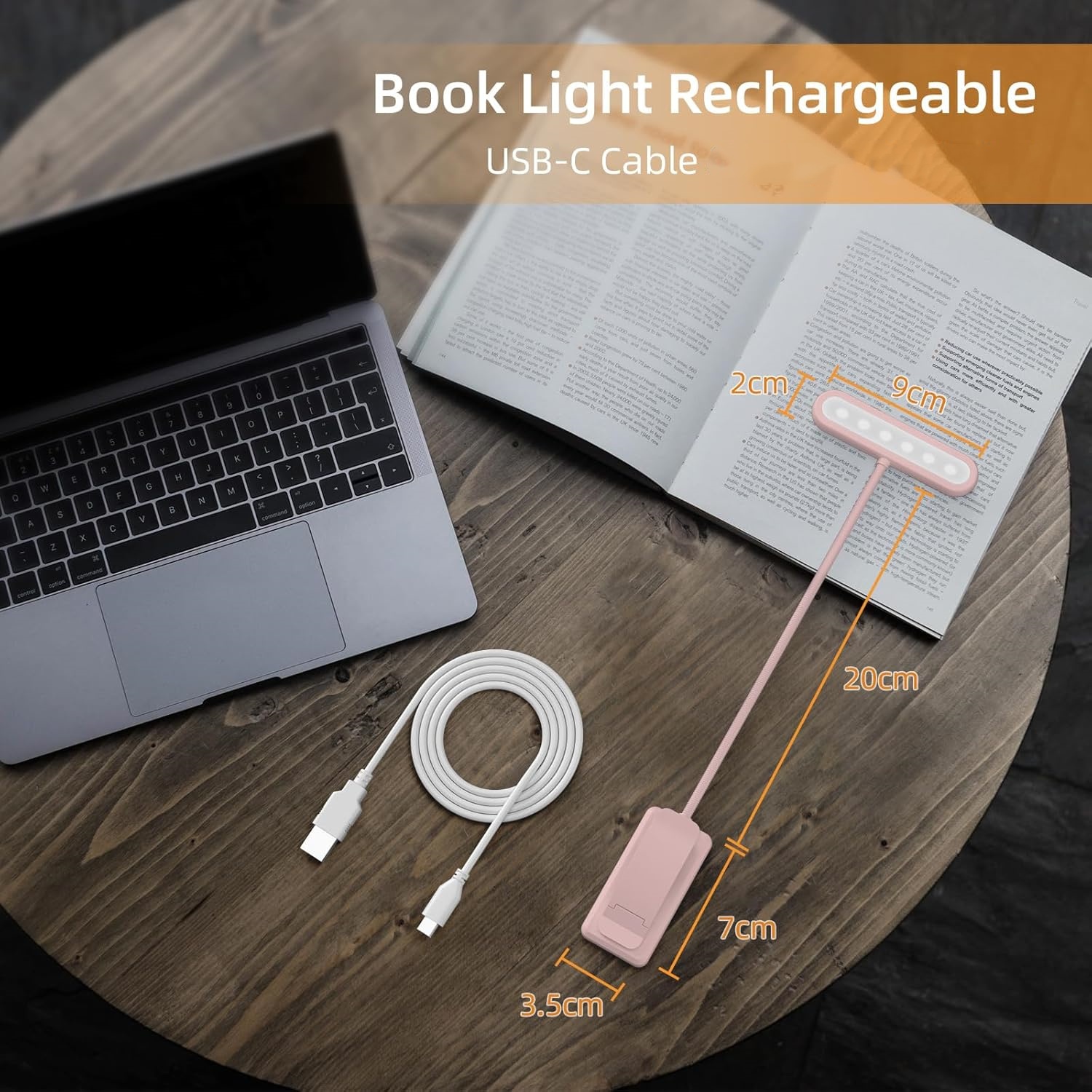 Reading Lamp Book Clamp Black/ - Books 评论和价格