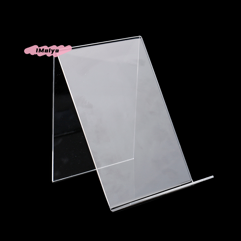 M-1pcs Clear Acrylic Display B - Clear Acrylic Book Stand Holder 评论和价格