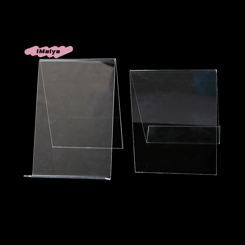 M-1pcs Clear Acrylic Display B - Clear Acrylic Book Stand Holder 评论和价格