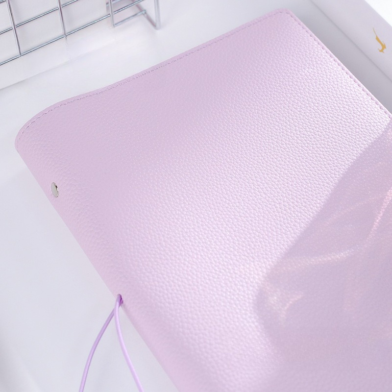 A5  Soft PU DIY Binder Photoca - Vintage Leather Journal Notebook 评论和价格