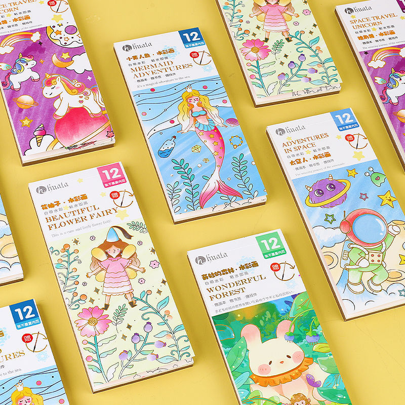 Bview Art Magic Water-Activate - Reusable Water Magic Coloring Book 评论和价格