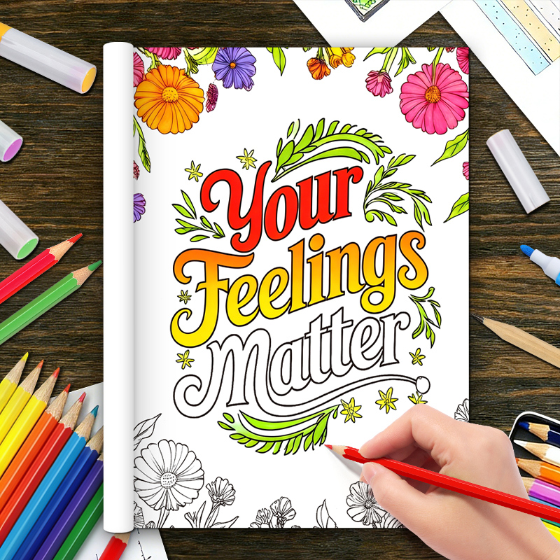 32 Pages Mental Health Colorin - Adult Coloring Book Stress Relief 评论和价格