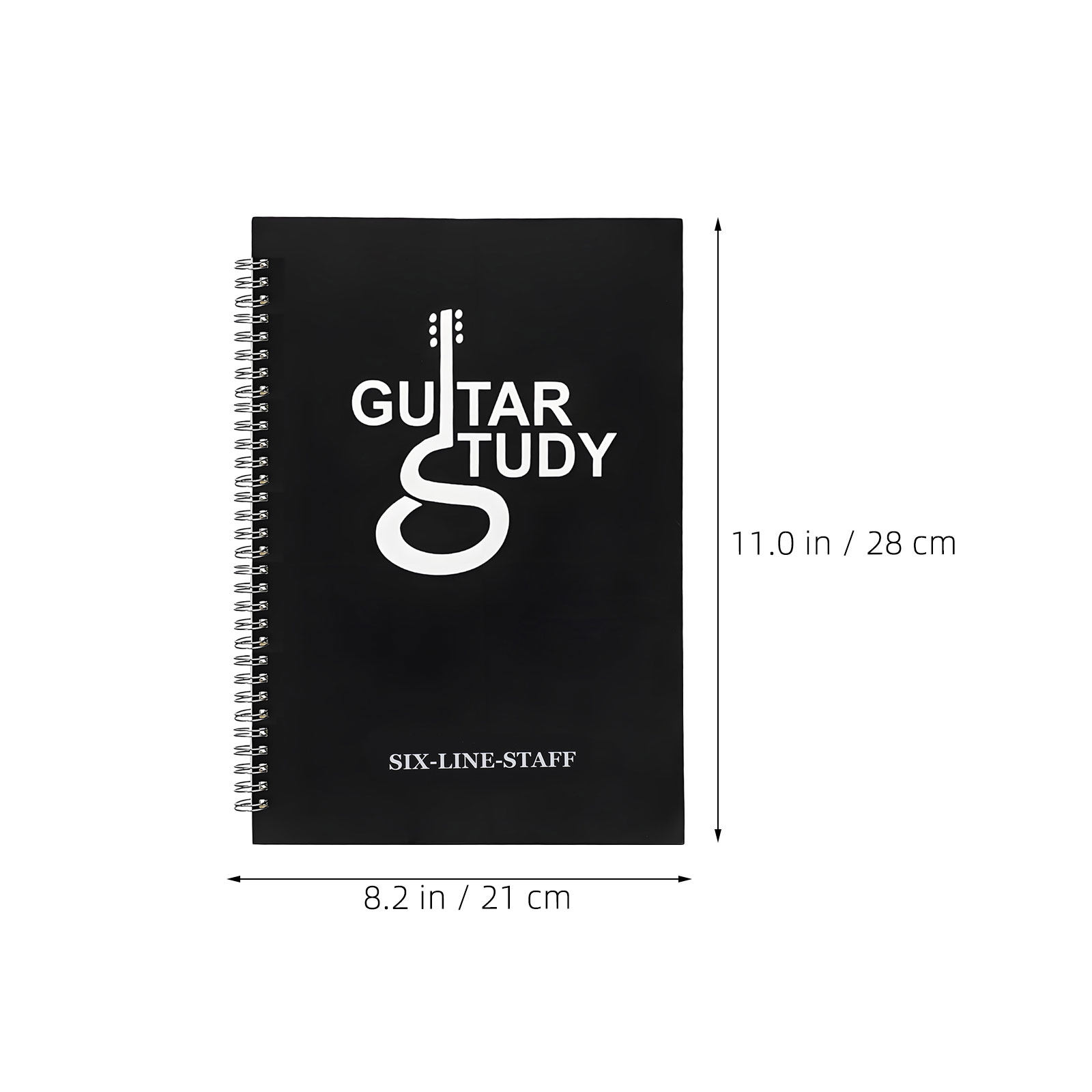 2Pcs Guitar Manuscript Noteboo - Blank Sheet Music Notebook 评论和价格