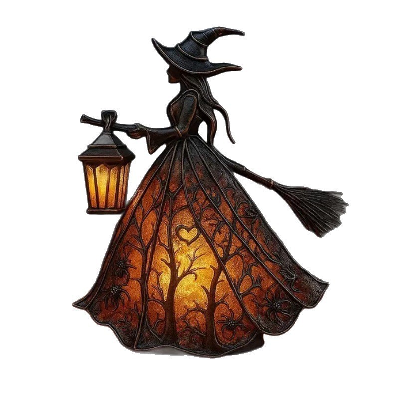 Witch Resin Tabletop Night Lig - Movies 评论和价格