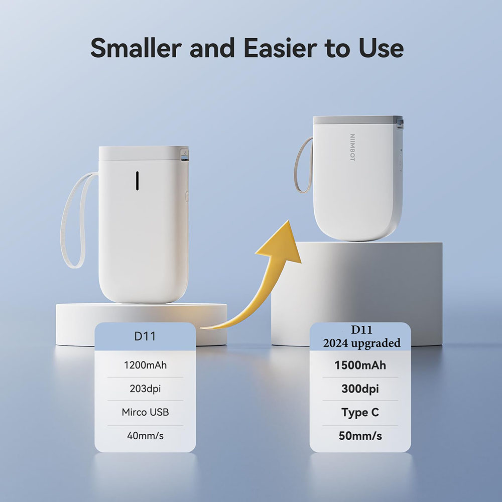 Niimbot D11 Mini Thermal Print - Mini Pocket Thermal Printer Paper Roll 评论和价格