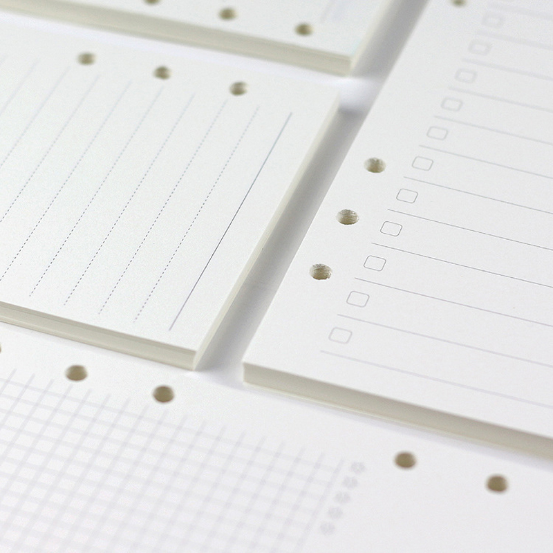 A5 A6A7 45 Sheets Loose Leaf N - A5 Spiral Dotted Grid Notebook 评论和价格