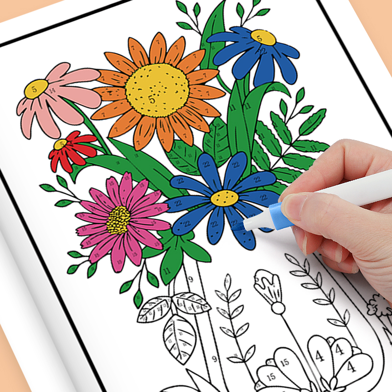 Color by Number for Adults Col - Adult Coloring Book Stress Relief 评论和价格