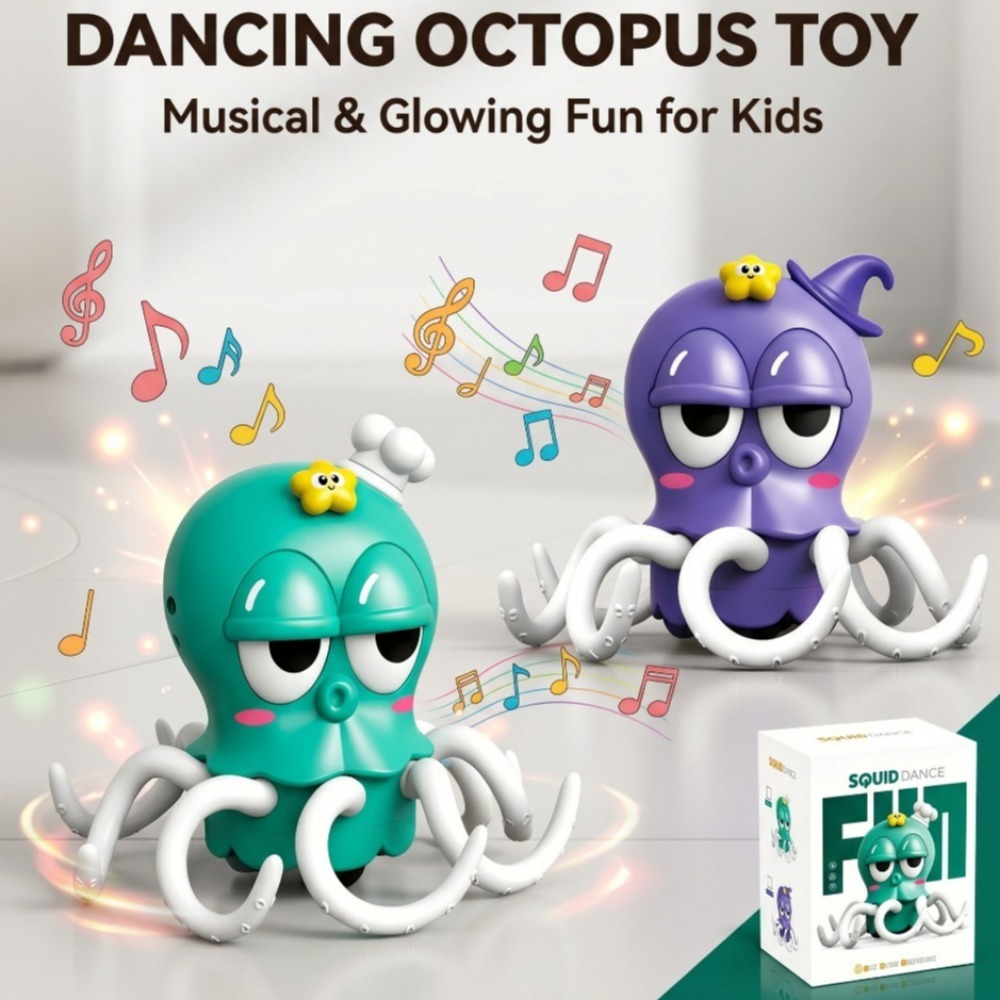 Electric Dancing Octopus Toy A - Music 评论和价格