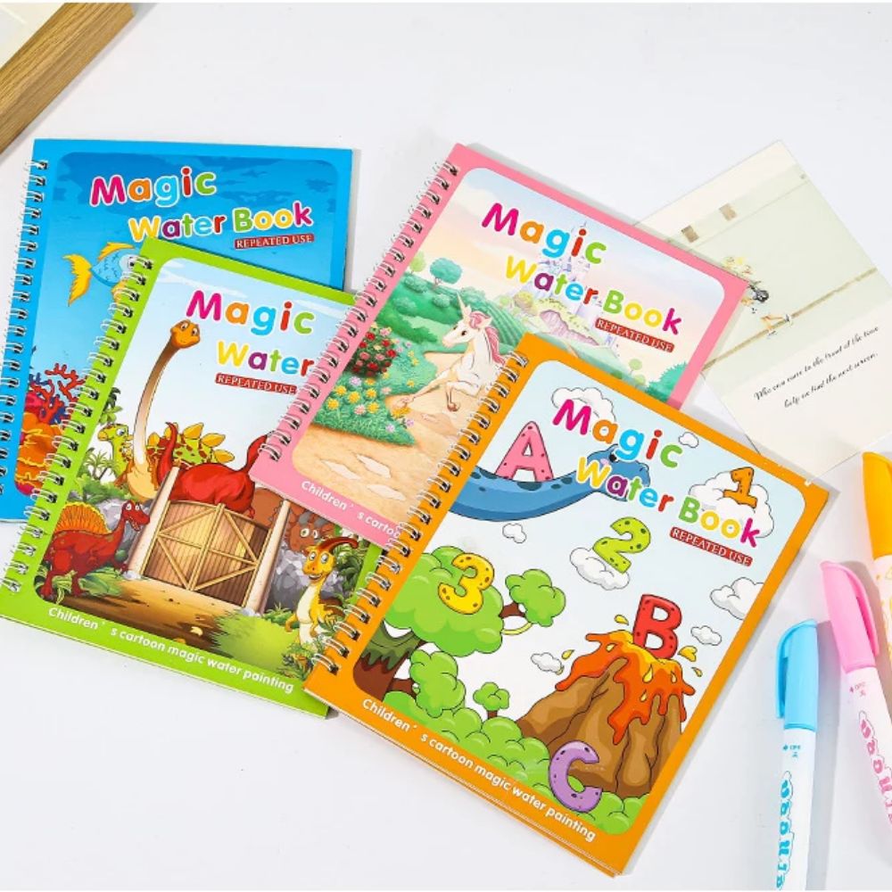 Magical Book Water Drawing Mon - Reusable Water Magic Coloring Book 评论和价格