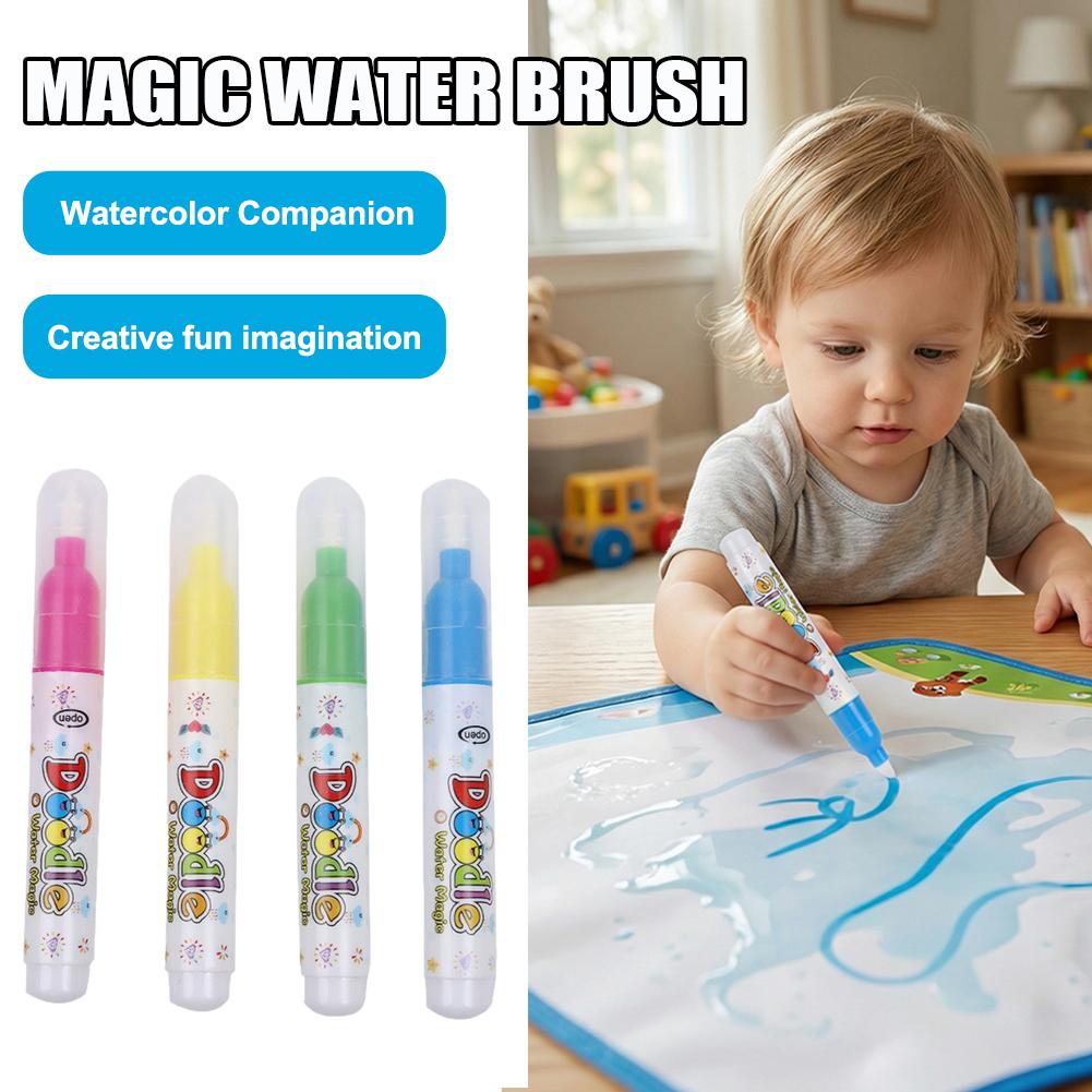 1/4PCS Reusable Magic Water Pe - Reusable Water Magic Coloring Book 评论和价格