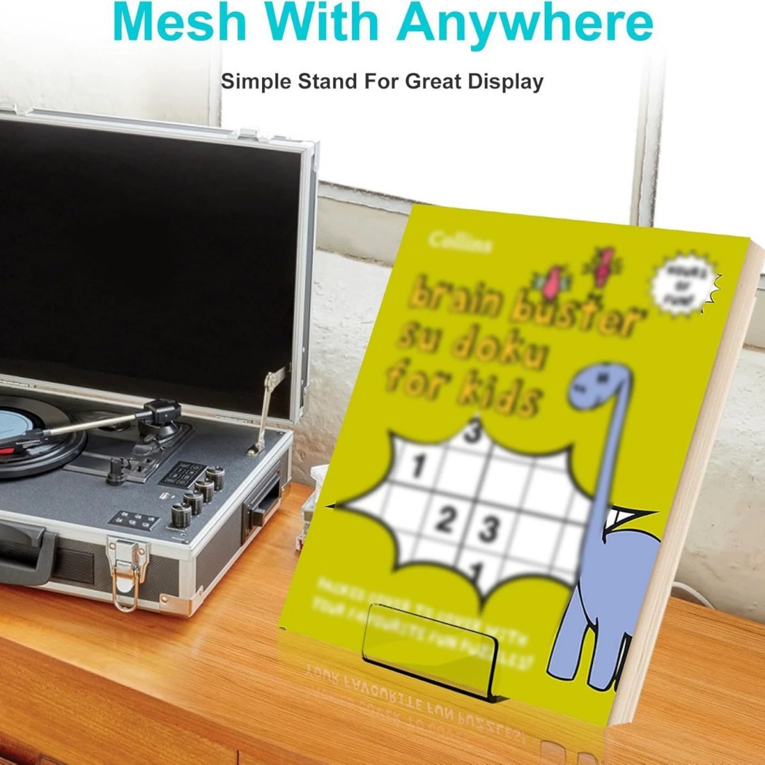 Acrylic Book Stand Simple Tran - Clear Acrylic Book Stand Holder 评论和价格