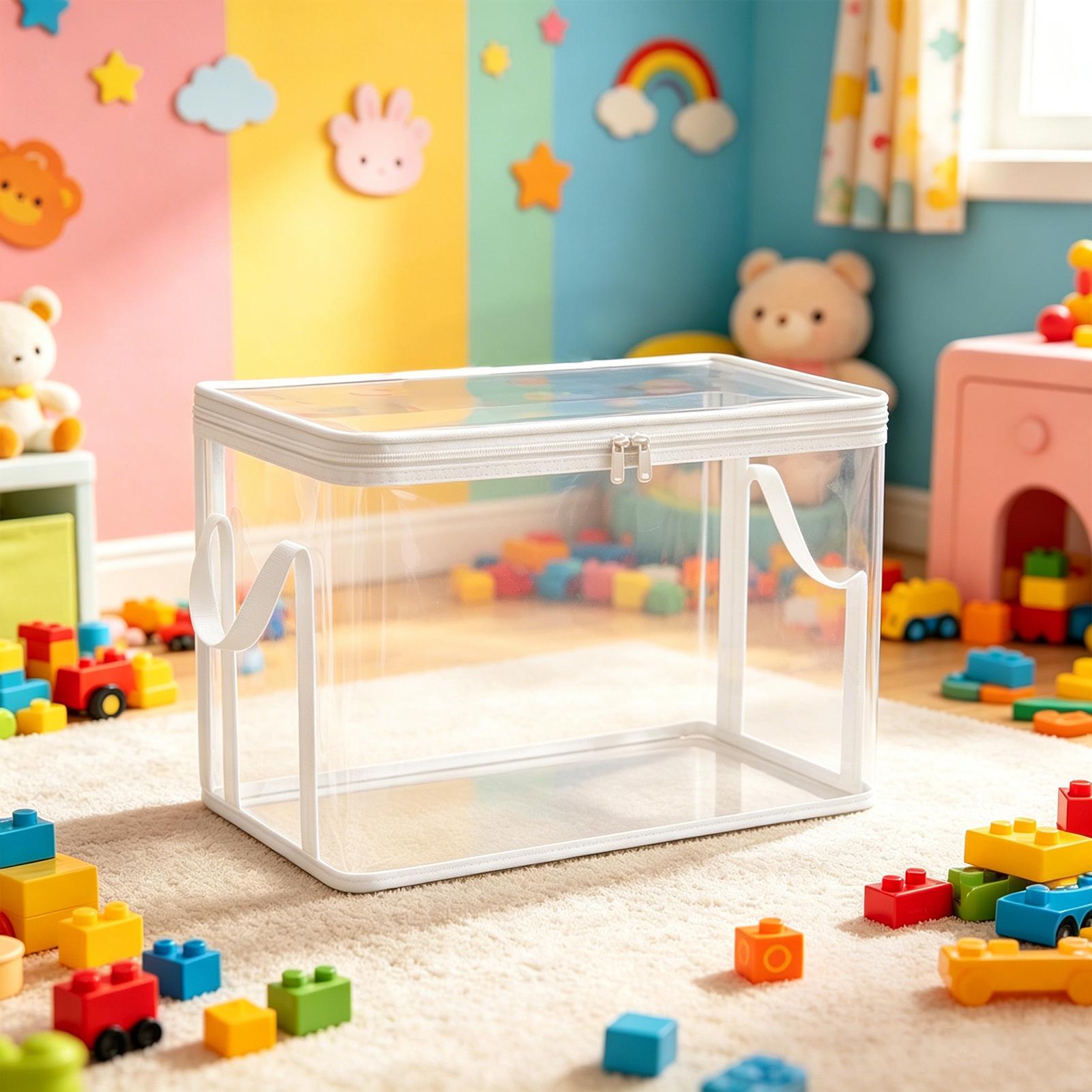 Toy Storage Bag Transparent Or - Books 评论和价格