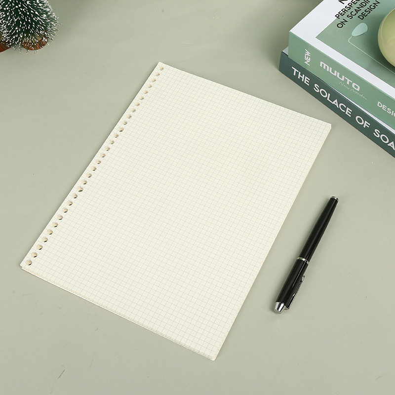 A5 B5 Line Grid 20Holes Loose- - A5 Spiral Dotted Grid Notebook 评论和价格