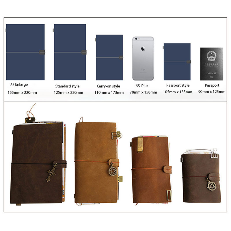 Defective Retro Leather Cover  - Vintage Leather Journal Notebook 评论和价格