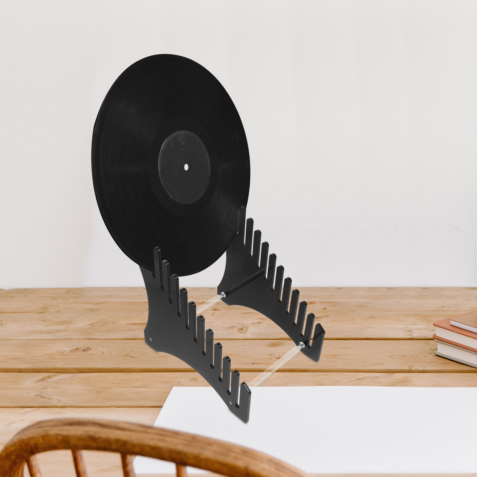 Record Display Rack Acrylic De - Magazines 评论和价格