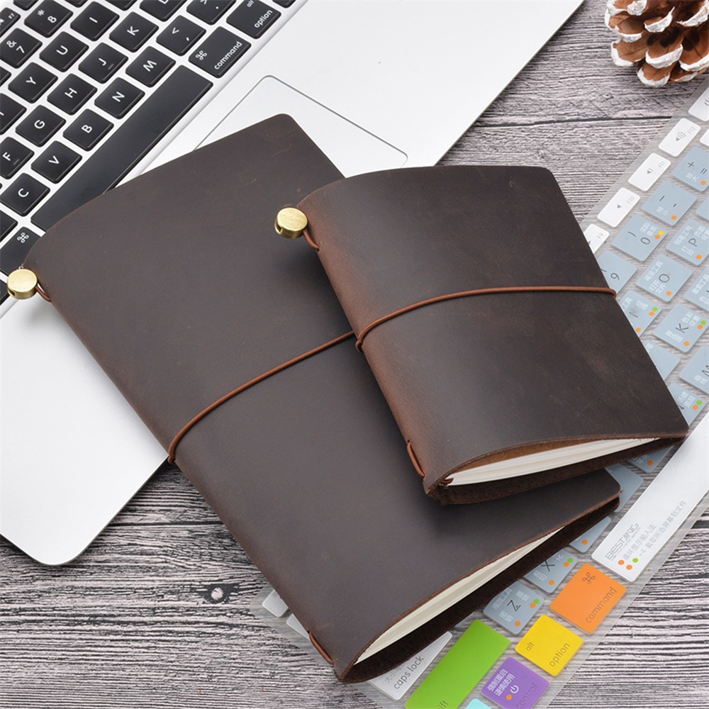 Genuine Leather Traveler Noteb - Vintage Leather Journal Notebook 评论和价格
