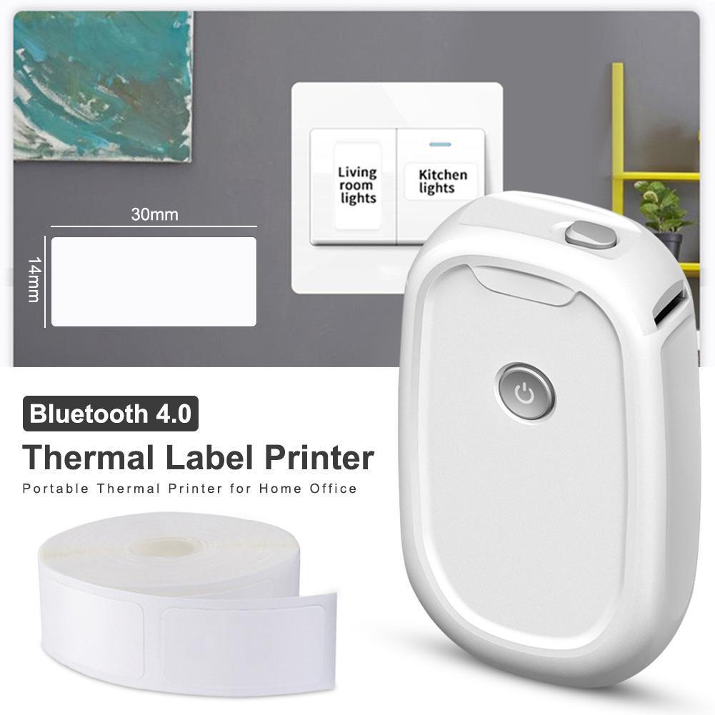 Wireless Portable Label Maker  - Mini Pocket Thermal Printer Paper Roll 评论和价格