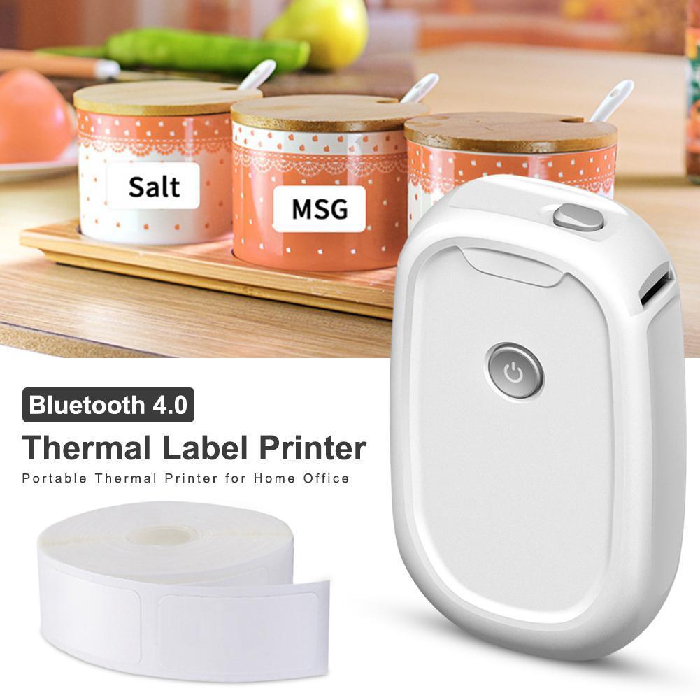 Wireless Portable Label Maker  - Mini Pocket Thermal Printer Paper Roll 评论和价格
