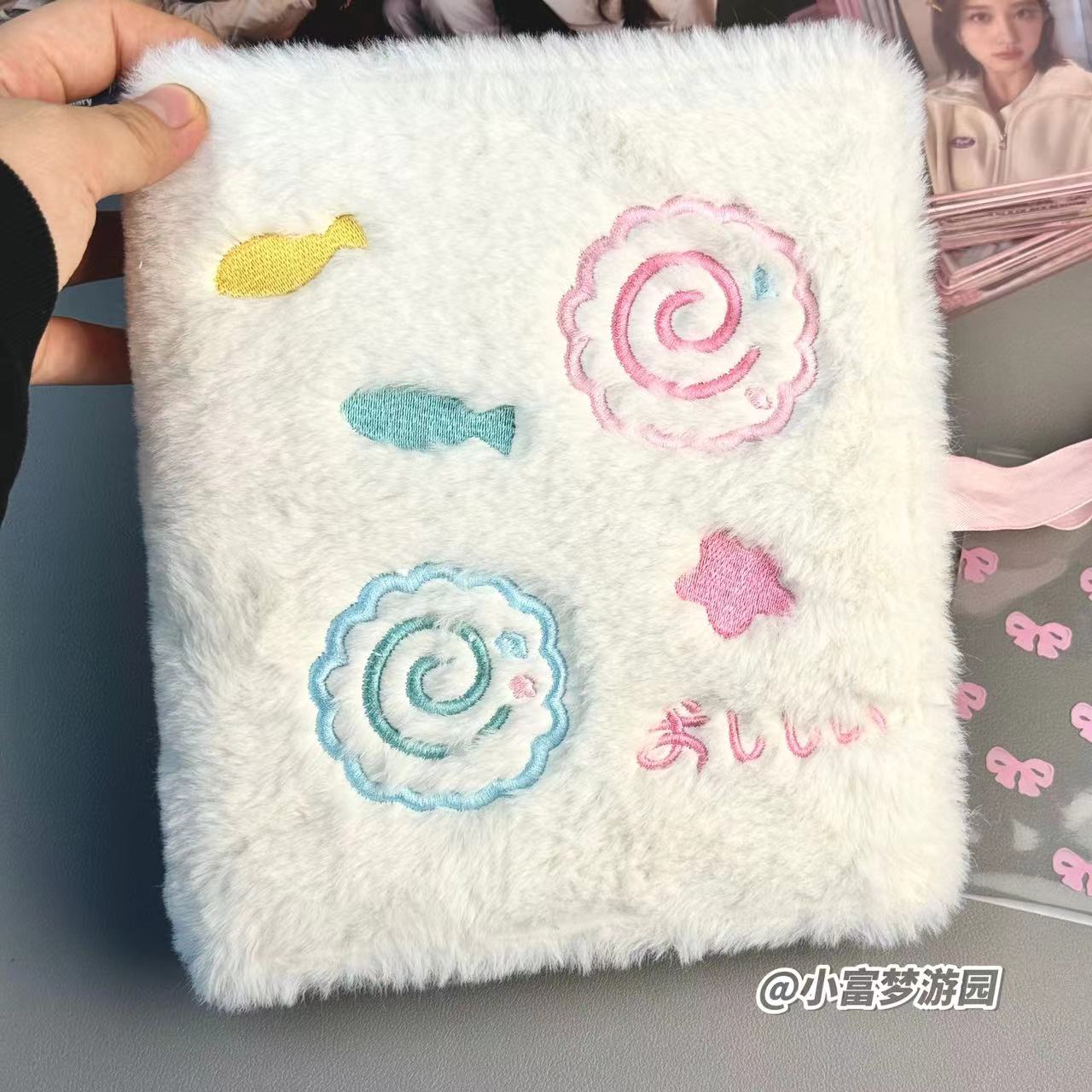 Cute Plush Fish Card Book A5 B - Kpop Photo Card Binder 3 Inch 评论和价格