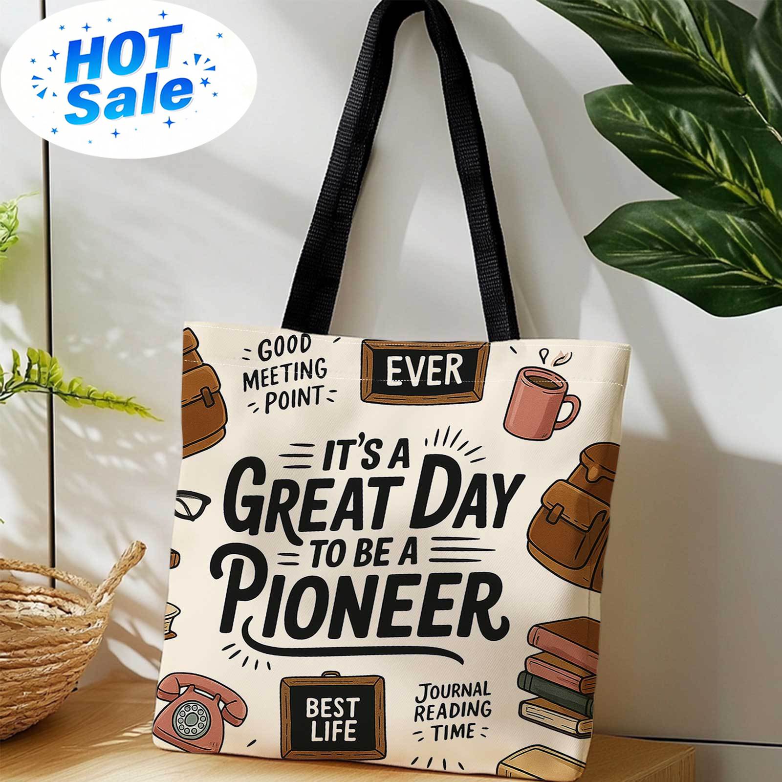 A Shopping Tote Bag with Print - Books 评论和价格