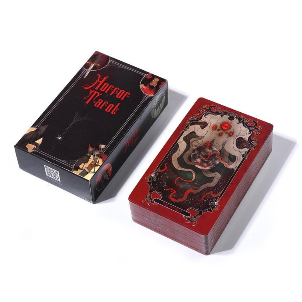 10.3*6cm Horror Tarot Deck Car - Tarot Deck With Guidebook 评论和价格