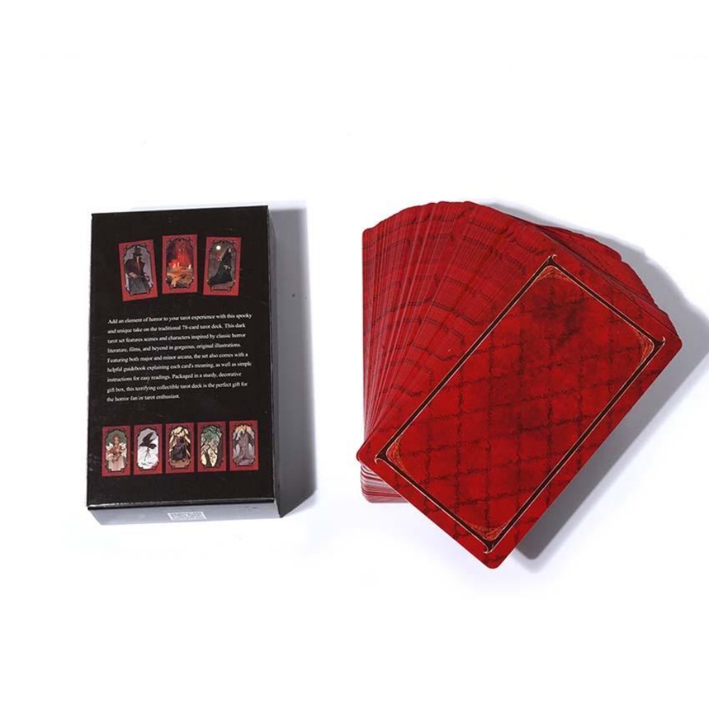 10.3*6cm Horror Tarot Deck Car - Tarot Deck With Guidebook 评论和价格
