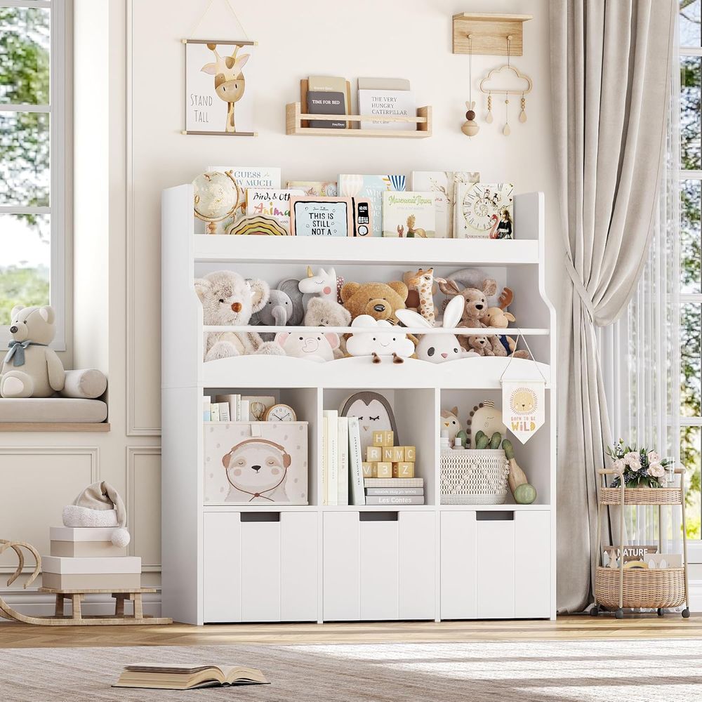 Kids Toy Storage Organizer wit - Books 评论和价格