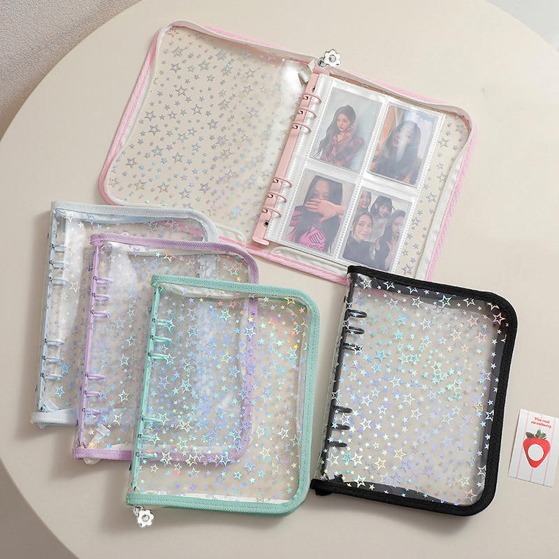 A5/A6/A7 Star Zipper Binder Ph - Stationery Books 评论和价格