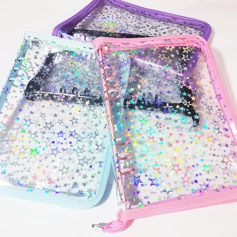 A5/A6/A7 Star Zipper Binder Ph - Stationery Books 评论和价格