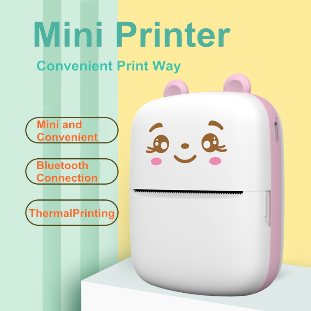 Mini Portable Pocket Inkless T - Mini Pocket Thermal Printer Paper Roll 评论和价格