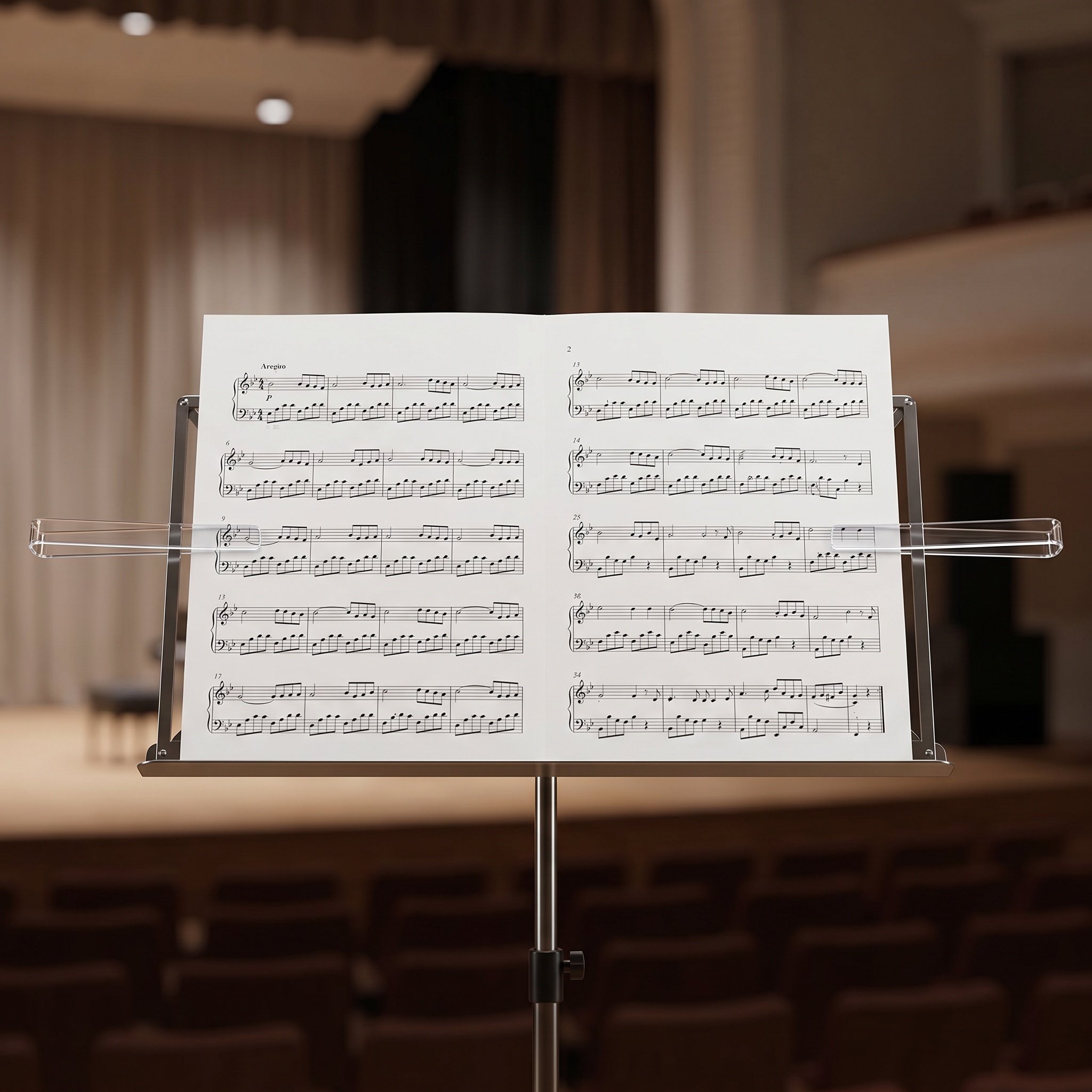 6 Pairs Music Book Page Holder - Clear Acrylic Book Stand Holder 评论和价格