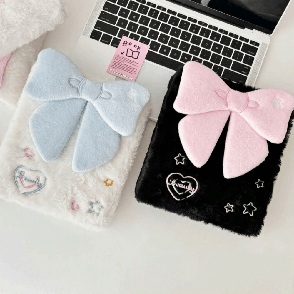 New High Quality 3D Bowknot A6 - Kpop Photo Card Binder 3 Inch 评论和价格