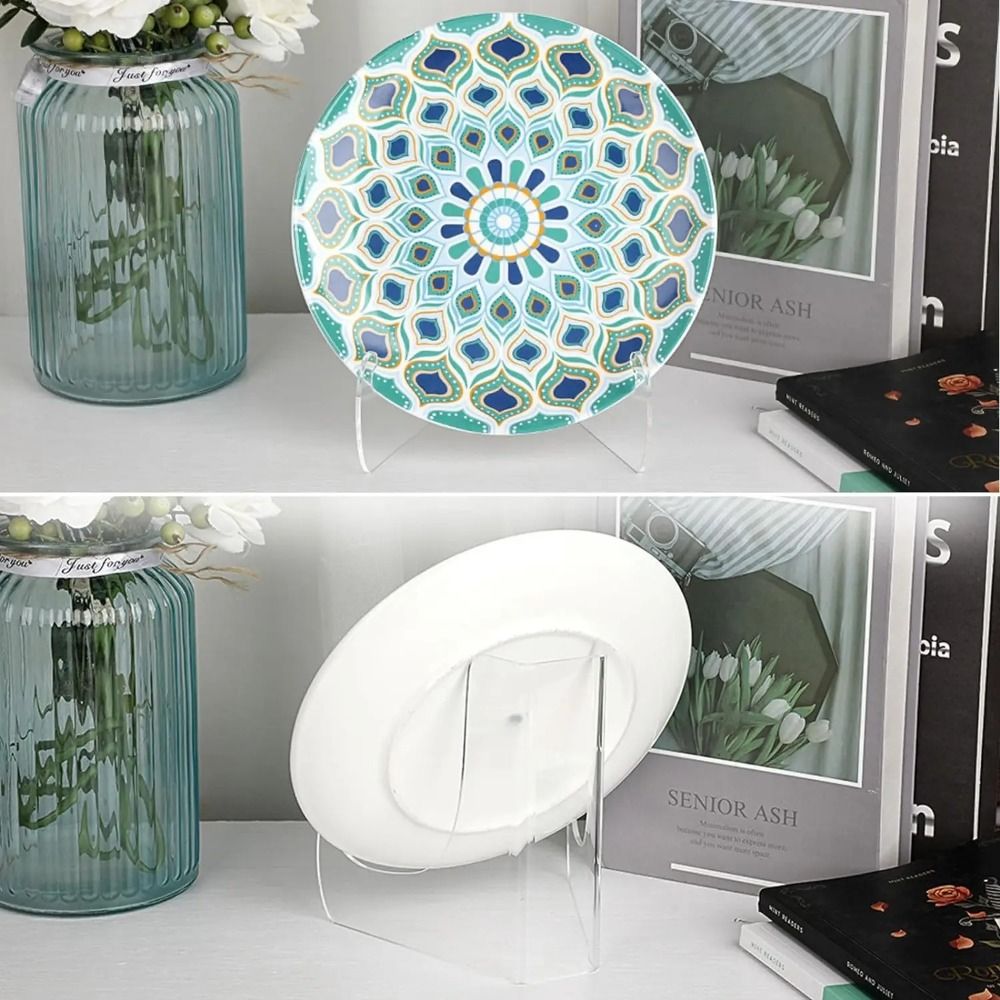 Tablet Holder Acrylic Flat Pla - Clear Acrylic Book Stand Holder 评论和价格