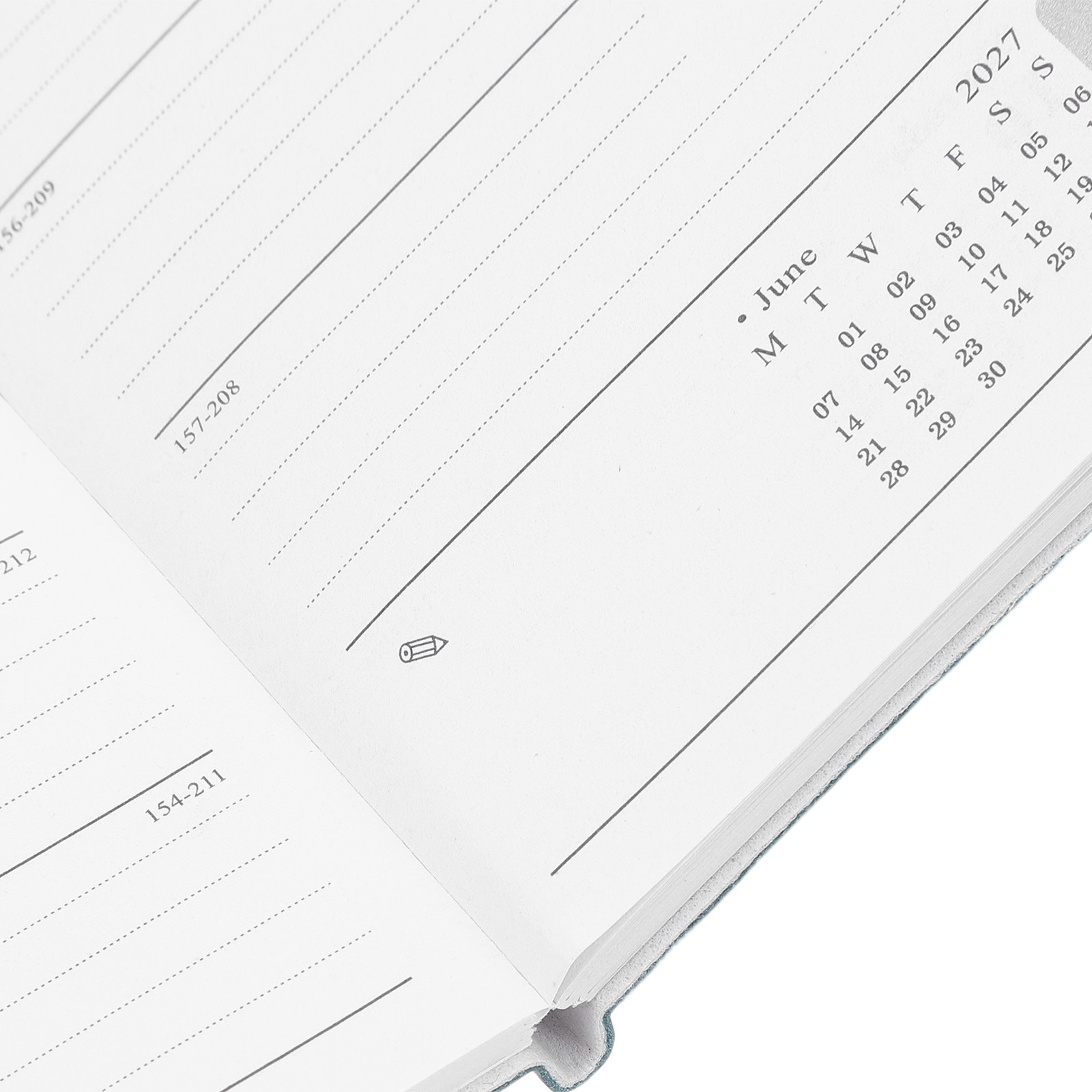 2027 Functional Planner Notebo - A5 Spiral Dotted Grid Notebook 评论和价格