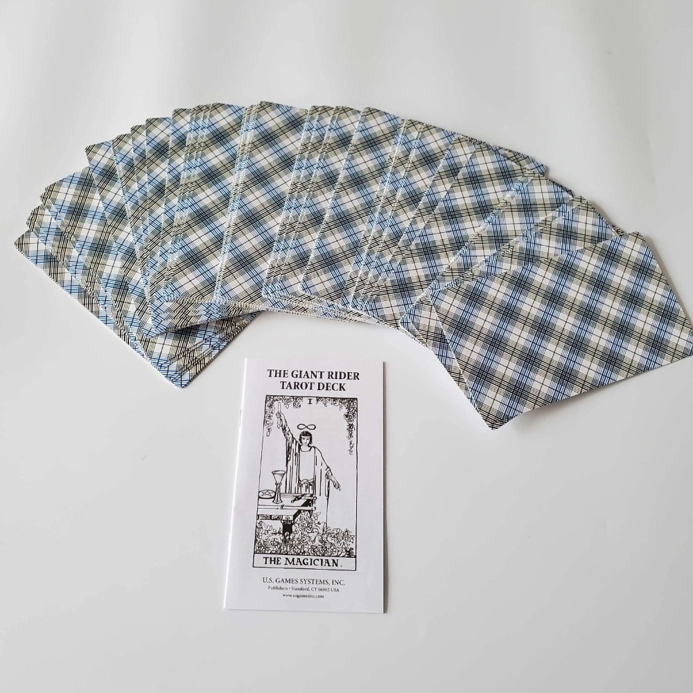 10*17.3cm Large Classic Rider  - Tarot Deck With Guidebook 评论和价格