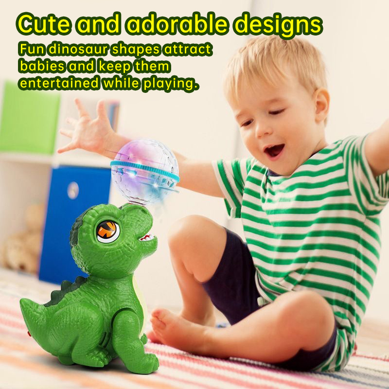 Electric Dinosaur Top Ball Toy - Music 评论和价格