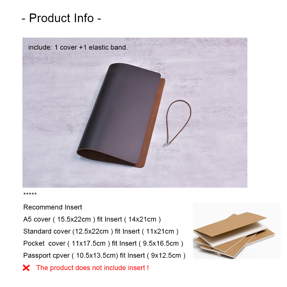 DIY Notebook Cover Crazy Horse - Vintage Leather Journal Notebook 评论和价格