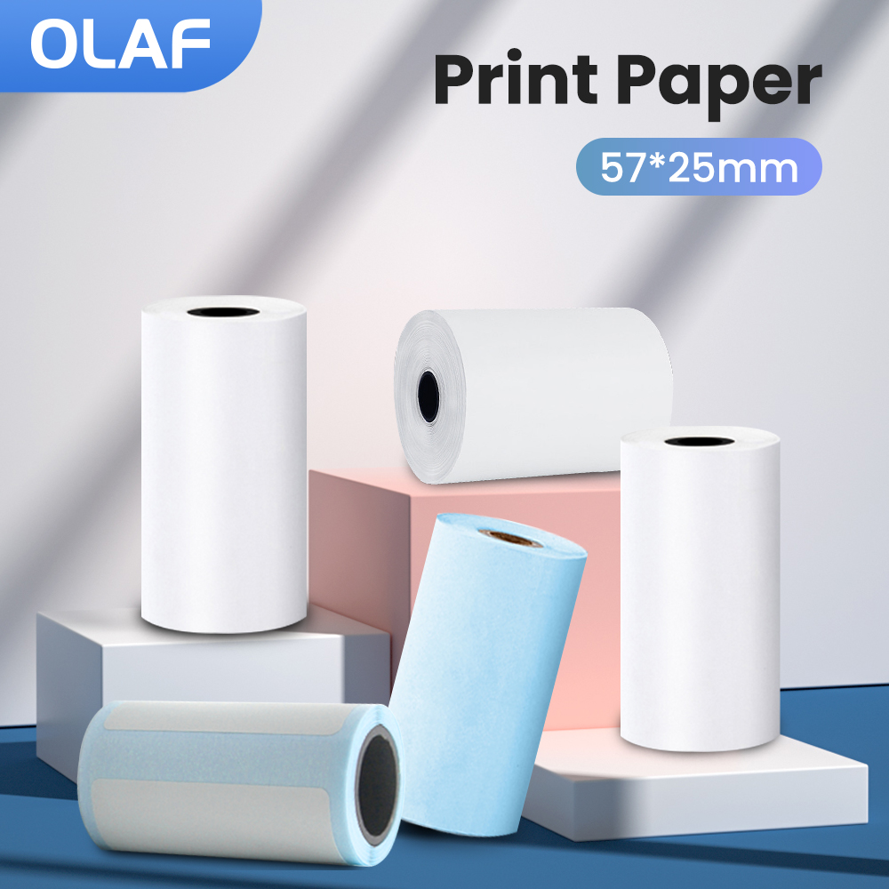 57MM Rolls Thermal Paper Self- - Mini Pocket Thermal Printer Paper Roll 评论和价格
