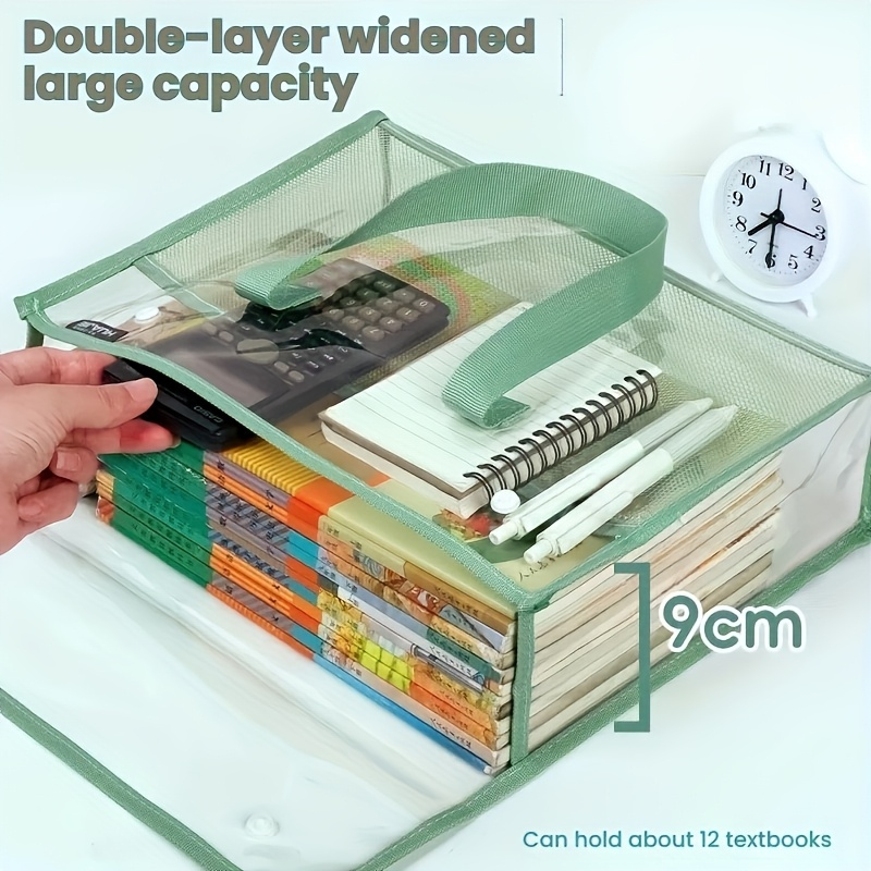 Double Layer Clear Tote Bag La - Stationery Books 评论和价格