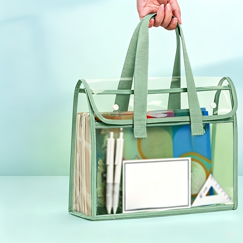 Double Layer Clear Tote Bag La - Stationery Books 评论和价格
