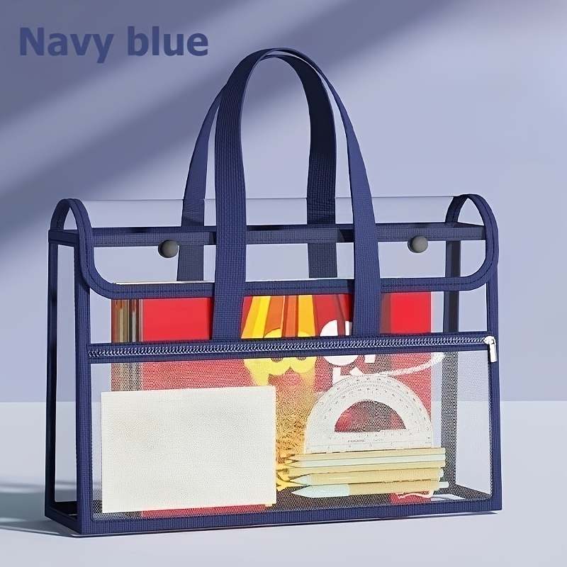 Double Layer Clear Tote Bag La - Stationery Books 评论和价格