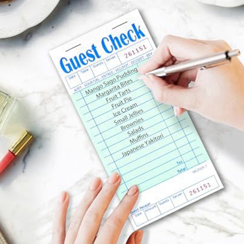 5 Pack Guest Check Books, Serv - Books 评论和价格