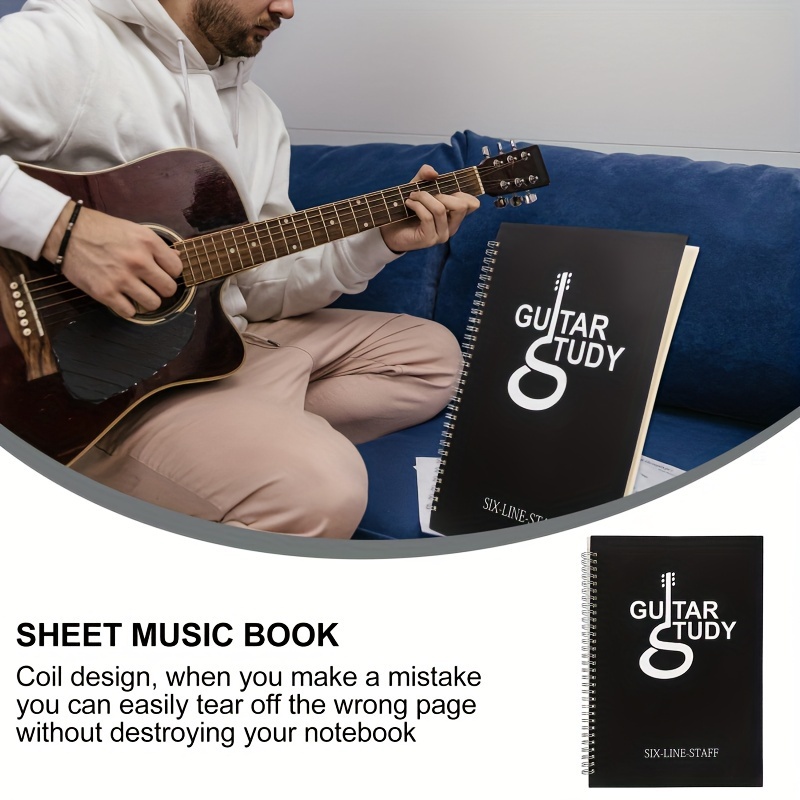 50 Pages Guitar Tablature Note - Blank Sheet Music Notebook 评论和价格