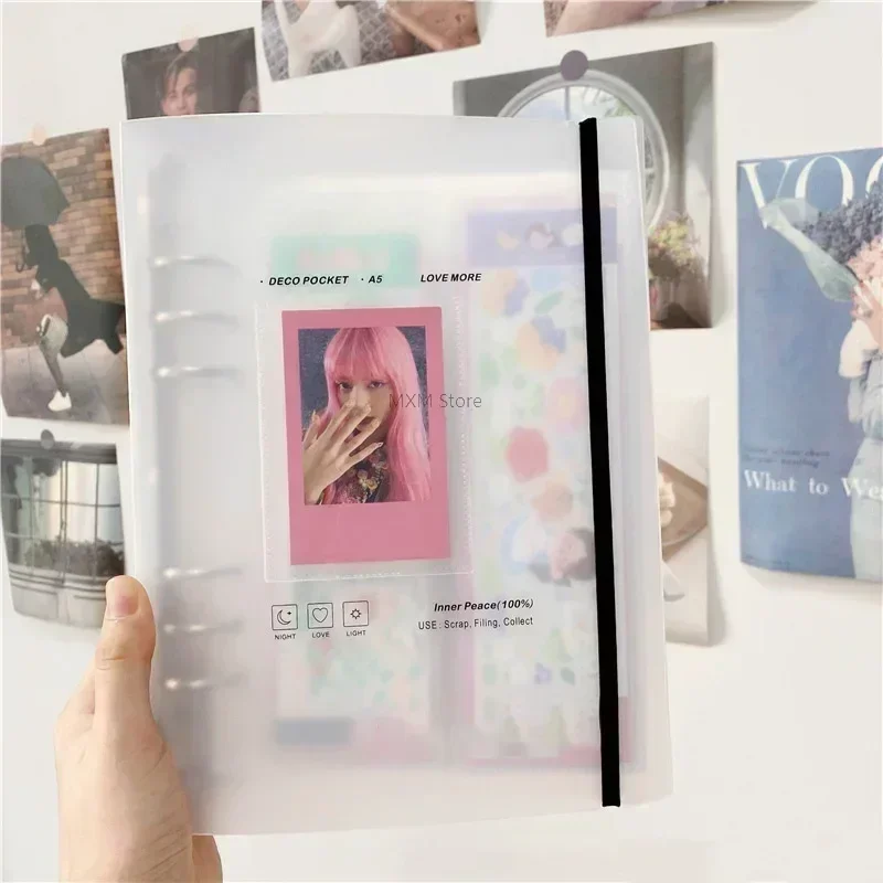 A5 Binder Photocards Holder Kp - Kpop Photo Card Binder 3 Inch 评论和价格