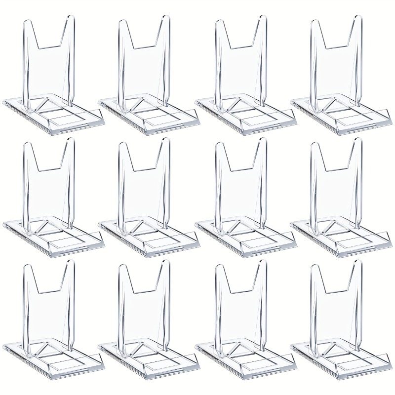 12pcs 5/ Clear Acrylic Display - Clear Acrylic Book Stand Holder 评论和价格